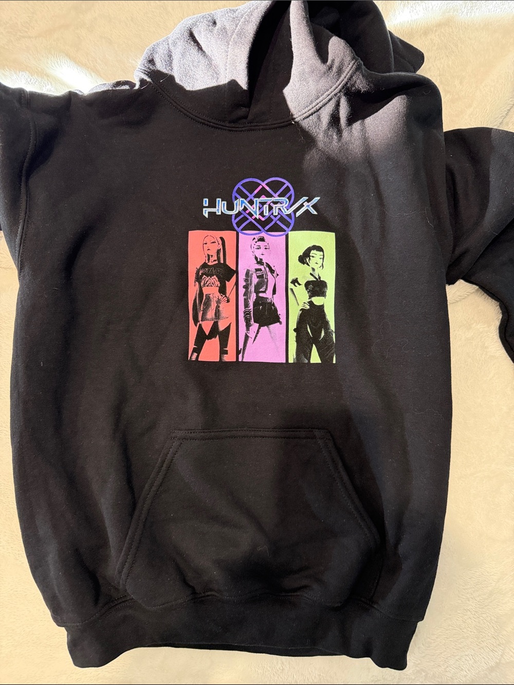 Huntrix black hoodie